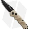 Schrade Mini Extreme Survival Spear Point Automatic Tan (2.5" Black) SC60MBR -Sharp Knife World schrade sc60mbr 2