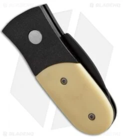 Schrade Scaly California Issue Automatic Knife Yellow (1.75" Black) SCAL-BY 5 Schrade Scaly California Issue Automatic Knife Yellow (1.75" Black) SCAL-BY -Sharp Knife World schrade scalby black yellow side