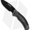 Schrade Drop Point Liner Lock Knife (3.625" Black) SCH205