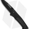 Schrade Spear Point Liner Lock Knife (3.25" Black) SCH209