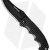 Schrade Liner Lock Knife Black (3" Black) SCH211