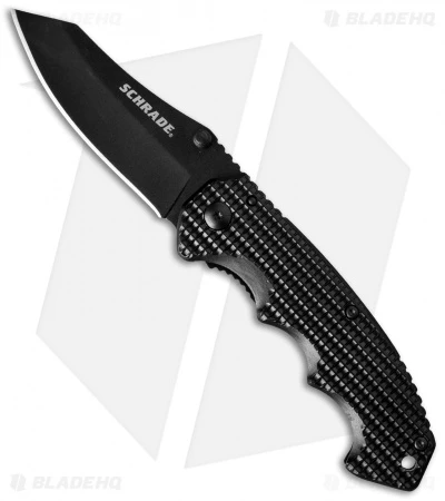 Schrade Liner Lock Knife Black (3" Black) SCH211 3 Schrade Liner Lock Knife Black (3" Black) SCH211