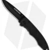 Schrade Small Liner Lock Knife Black (2.75" Black) SCH401ALBK -Sharp Knife World schrade sch401albk cm