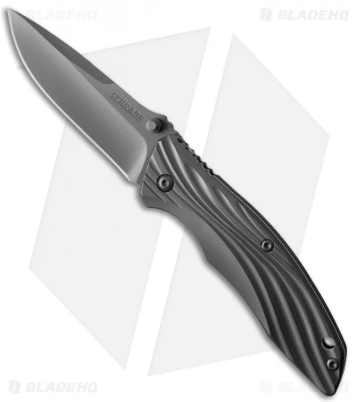 Schrade 602 Drop Point Frame Lock Knife Titanium (3.375" Gray) SCH602Ti 3 Schrade 602 Drop Point Frame Lock Knife Titanium (3.375" Gray) SCH602Ti