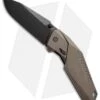 Schrade Clip Point Spring Assisted Knife Brown (3.375" Black Plain) SCHA5BR -Sharp Knife World schrade scha5br 2