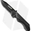 Schrade 24/7 MAGIC Spring Assisted Knife Gray/Black (3.25" Black Serr) SCHA8BS 2 Schrade 24/7 MAGIC Spring Assisted Knife Gray/Black (3.25" Black Serr) SCHA8BS -Sharp Knife World schrade scha8bs jm