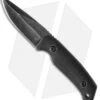 Schrade Mini Drop Point Neck Knife (2" Black SW) SCHF13SM