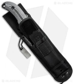 Schrade Extreme Survival Fixed Blade Knife Micarta (5" Black) SCHF36M -Sharp Knife World schrade schf36m sheath cm