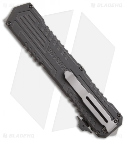 Schrade Viper OTF Assisted Opening Knife (3.5" Bead Blast) SCHOTF3 4 Schrade Viper OTF Assisted Opening Knife (3.5" Bead Blast) SCHOTF3 - Image 2