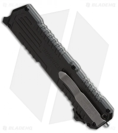 Schrade Viper OTF Assisted Opening Knife Black (3.5" Bead Blast) SCHOTF3C 4 Schrade Viper OTF Assisted Opening Knife Black (3.5" Bead Blast) SCHOTF3C - Image 2