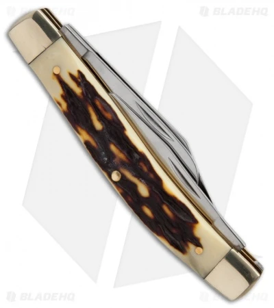 Schrade Uncle Henry Senior Rancher Knife 3.5" Staglon 885UH 4 Schrade Uncle Henry Senior Rancher Knife 3.5" Staglon 885UH - Image 2